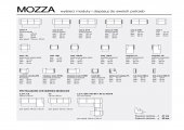 Narożnik Mozza - modułowy